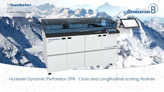 Hunkeler Dynamic Perforator DP8  Cross and Longitudinal scoring feature [upl. by Sweet]