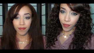 HOW TO CURL YOUR HAIR WITH A SMALL CURLING WAND  JustJasmine24 [upl. by Aseret271]