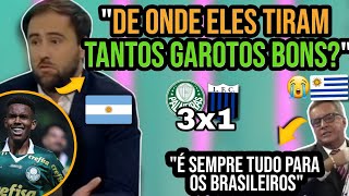 PALMEIRAS E ESTEVÃO ASSUSTARAM ARGENTINOS E CHORO URUGUAIO  PALMEIRAS 3X1 LIVERPOOL [upl. by Sigmund]