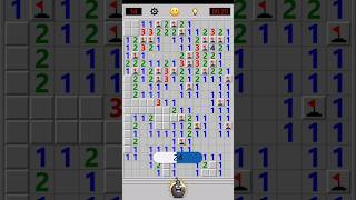 Ultimate Speedrun In Under 30 Seconds ALMOST Minesweeper minesweeper speedruner shorts [upl. by Fatma]