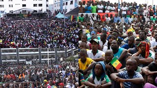 Sénégal vs PaysBas  la fan zone spectaculaire des étudiants de lUCAD [upl. by Harak]