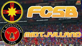 FCSB vs Midtjylland  Europa League 20242025 Etapa a4a [upl. by Suzann532]