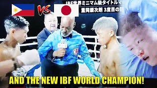 🤜LATEST FIGHT🔥🇵🇭vs🇯🇵 Pedro Taduran vs Ginjiro Shigeoka FULL FIGHT  AND THE NEW [upl. by Akcirahs]