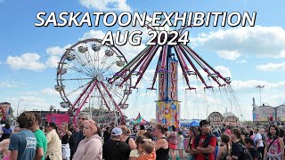 EXPLORING THE BEST EVENT IN SASKATOON EXHIBITION [upl. by Grube]