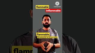 flammable vs inflammable [upl. by Miett]