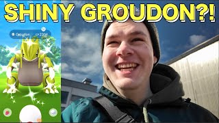 Primal Groudon Raid Dag  Pokémon Go på Svenska [upl. by Auburn138]