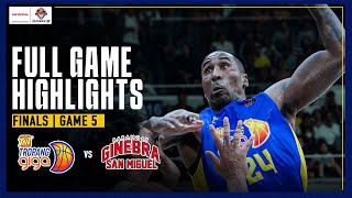 TNT vs BRGY GINEBRA  FULL GAME 5 FINALS HIGHLIGHTS  PBA SEASON 49 GOVERNORS CUP  NOV 6 2024 [upl. by Niven]