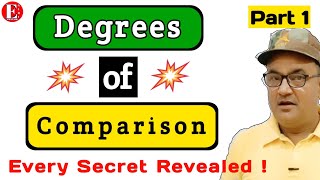 Degrees of Comparison in English Grammar  Positive  Comparative  Superlative Degrees  Part 1 [upl. by Alysia]