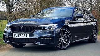 2017 G31 BMW 530D M Sport Touring Xdrive  Sophisto Grey Review of conditon and specification [upl. by Burkley]