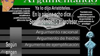 La argumentación [upl. by Hassi516]