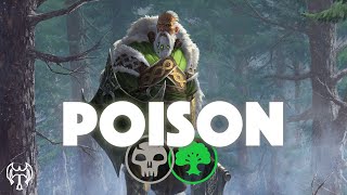 POISON  Deathtouch alternative win condition  MTG Arena Standard Deck Guide Kaldheim [upl. by Gray]