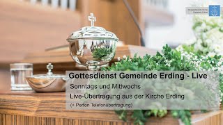 Gottesdienst mit Gästen am Sonntag den 24112024 aus Erding [upl. by Ennayhs372]