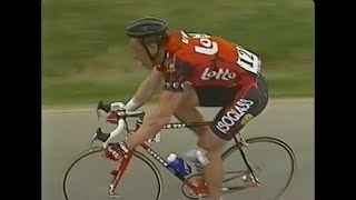 1996 Ghent Wevelgem with Phil Liggett [upl. by Sivla653]