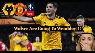 Wolves vs Man United FA Cup Quarter Finals All Goals [upl. by Rachael]