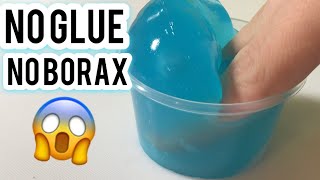 HOW TO MAKE SLIME WITHOUT GLUE WITHOUT BORAX NO GLUE  NO BORAX RECIPE EASY SLIME [upl. by Ahsinet667]