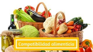 Compatibilidad alimenticia Reglas generales para combinar alimentos [upl. by Naryk]