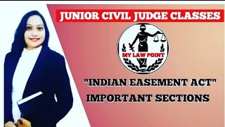 DM II 01 CLASS II INDIAN EASEMENT ACT II IMPORTANT SECTIONS II JUNIOR CIVIL JUDGE CLASSES II TSAP [upl. by Lisan]