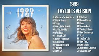 Taylor Swift  1989 Taylors Version Full Album [upl. by Adnuhsed]