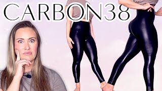 ULTIMATE CARBON 38 LEGGING TRY ON REVIEW  HIGH RISE LEGGING IN TAKARA SHINE HAUL [upl. by Valenba]