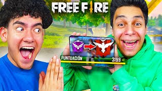 YAIR17 SE QUEDA A 1 PUNTO DE SUBIR A HEROICO EN FREE FIRE POR PRIMERA VEZ EPICO  TheDonato [upl. by Simonetta]