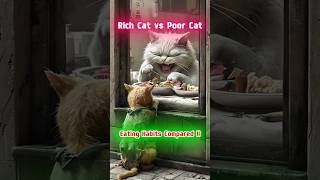 Helping a Hungry Cat Find Food catstory poorcat catlover [upl. by Far]