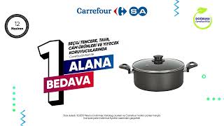 CarrefourSA’da 1 Alana 1 Bedava günleri başladı 📣 [upl. by Nosnah366]