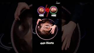 🎶 432 Hz vs 440 Hz Which one do you prefer 🔥 hang handpan 432hz 440hz comparison [upl. by Ecinnaj]