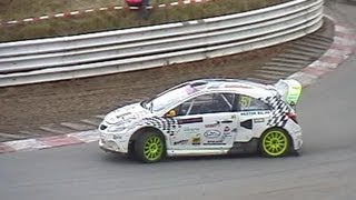 Best of Rallyecross EM 2013 Estering JRX Touring Cars and Super 1600  by rallyeszenede [upl. by Neerhtak]