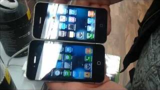 iPhone 4 vs KiPhone 4  UNBOXING  TEST [upl. by Jecoa]