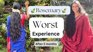 Rosemary oil ഇത്ര മോശം അനുഭവം എനിക്ക് മാത്രം ആണോ worst experience rosemaryoil rosemary [upl. by Hibbitts]