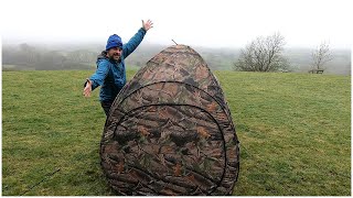 Nitehawk Pop Up Hide  blind for Nature  Wildlife Photography [upl. by Oht]