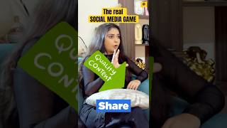 The real SOCIAL MEDIA game  ytshorts shorts contentcreation influencer creator manager fun [upl. by Adnawed]