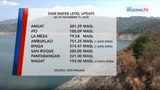 One North Central Luzon Dam Water Level Monitoring November 15 2024 [upl. by Auhel182]