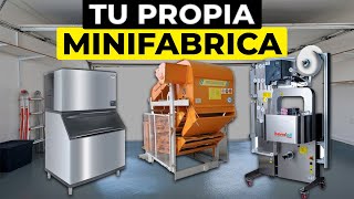 Pequeñas Ideas de Negocio Rentables 2024  Maquinas para INICIAR tu MINI FABRICA [upl. by Rolfe428]