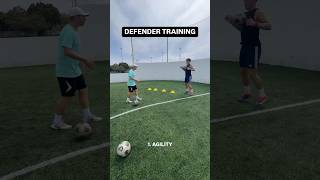 DEFENDER SOCCER TRAINING DRILL ⚽️ D1 College Soccer Player soccer football soccertraining [upl. by Nollat]