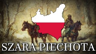 quotSzara Piechotaquot The Grey Infantry  Polish Legionary Song [upl. by Eenafit]