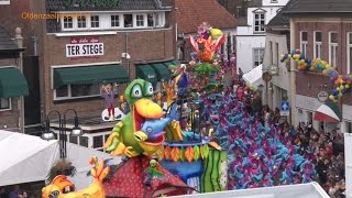 Grote Twentse Carnavalsoptocht 2016 Oldenzaal [upl. by Ashatan386]