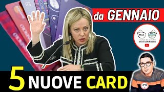 💶 5 NUOVE CARTE e BONUS ISEE BASSO GENNAIO 2024 ✅ LISTA degli aiuti SU DOMANDA per queste categorie [upl. by Eenafit]