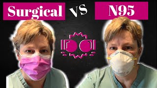 Surgical Mask V N95 Mask When To Use Them [upl. by Sami]