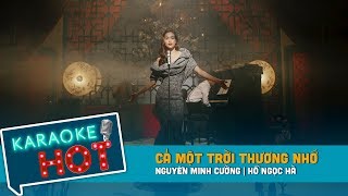 Karaoke Cả Một Trời Thương Nhớ  Hồ Ngọc Hà Official Beat Full [upl. by Yllen]