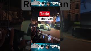 We Robot event  tesla robot Van werobot tesla robovan robotaxi elonmusk optimus ia techno [upl. by Mihcaoj]