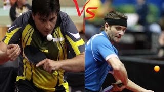 Clash Of The Backhands  Kreanga Vs Karakasevic [upl. by Dadinirt]