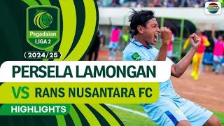 🔴LIVE RANS NUSANTARA FC VS PERSELA LAMONGAN  BABAK 1 [upl. by Radford]