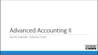 Intercompany Eliminations Revenue and Expenses  Topic 1  Consolidations Intercompany Transactions [upl. by Berner]