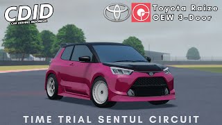 Car Driving Indonesia CDID  2024 Toyota Raize OEW  Time Trial Sentul Circuit 011979 [upl. by Bilow]