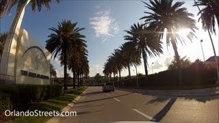 Driving on Conroy Rd to IKEA at Mall at Millenia in Orlando Florida [upl. by Satsoc796]