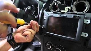 Dacia Sandero Rear View Cam Installation [upl. by Bendicty]