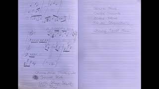 Marcello Di Lorenzo  Sphincter Sonata Manuscript Sketches [upl. by Anatol19]