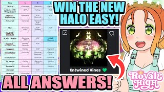 NEW FOUNTAIN STORY ANSWERS TO WIN THE FLOWERING HALO 2024 🏰 Royale High Roblox [upl. by Belding765]