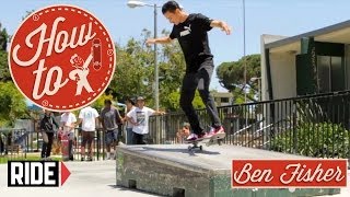 HowTo Skateboarding Switch Nose Manuals with Ben Fisher [upl. by Ynej540]